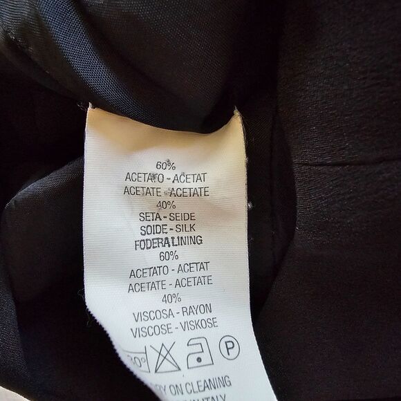 Joan & David Italian Silk Blend Maxi Dress EU sz 46 US sz 14-16 - Picture 8 of 10